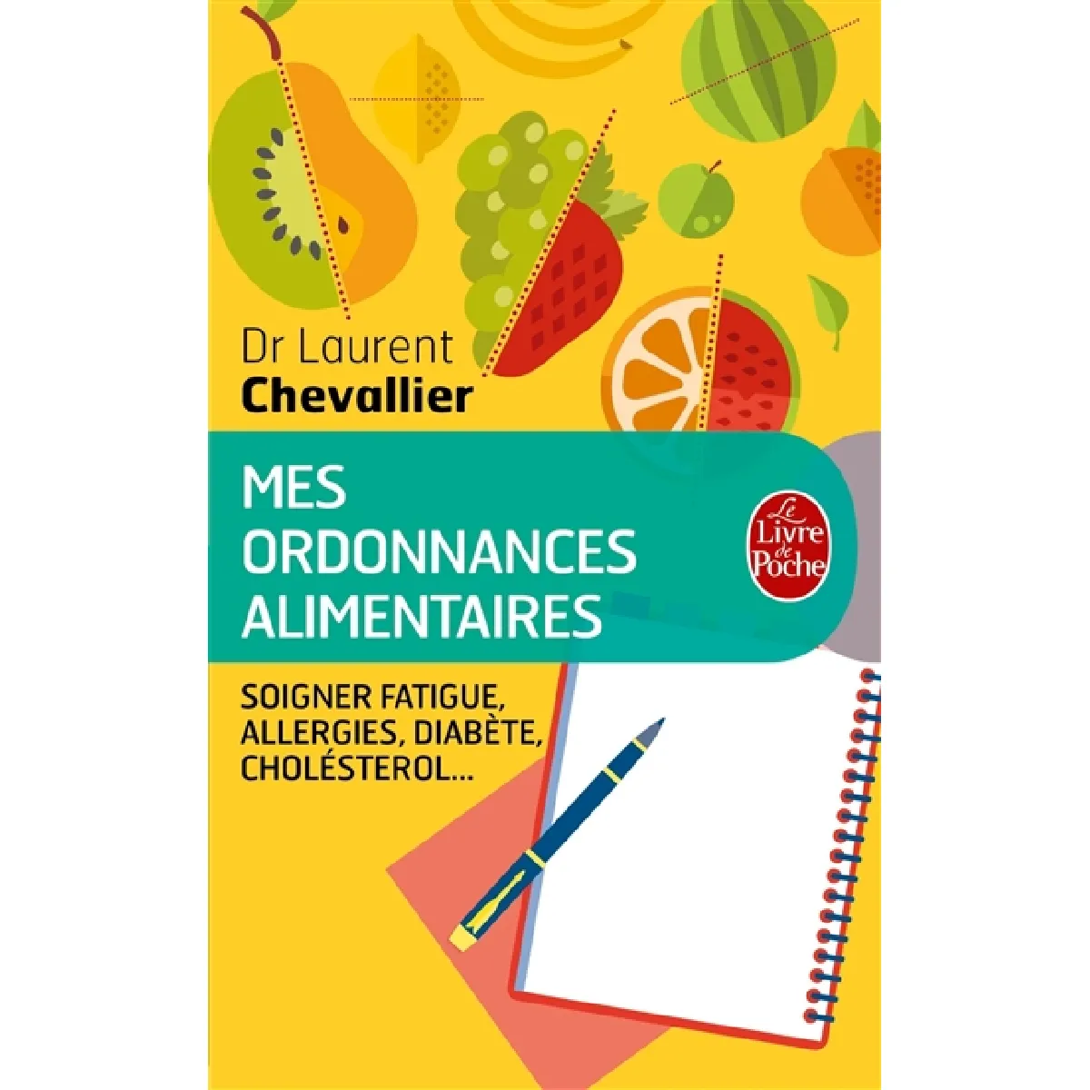 Mes ordonnances alimentaires : l'alimentation qui vous soigne : excès de poids, allergies, fatigue, cholestérol, hypertension... · Occasion