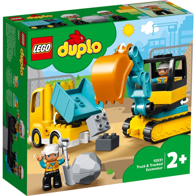LEGO® DUPLO® Town 10931 - Bagger und Laster