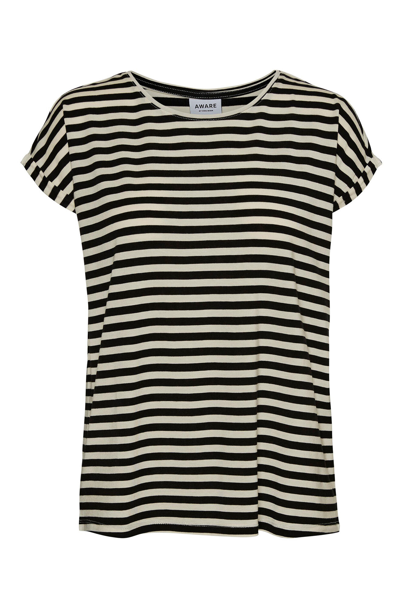 Camiseta básica plus size - Preta