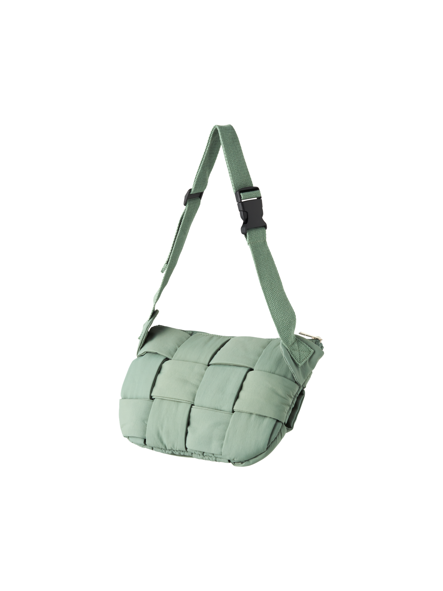 Bæltetaske  | Nylon/polyesterfyld. 5 x 19 x 17 cm.  | Moss Green