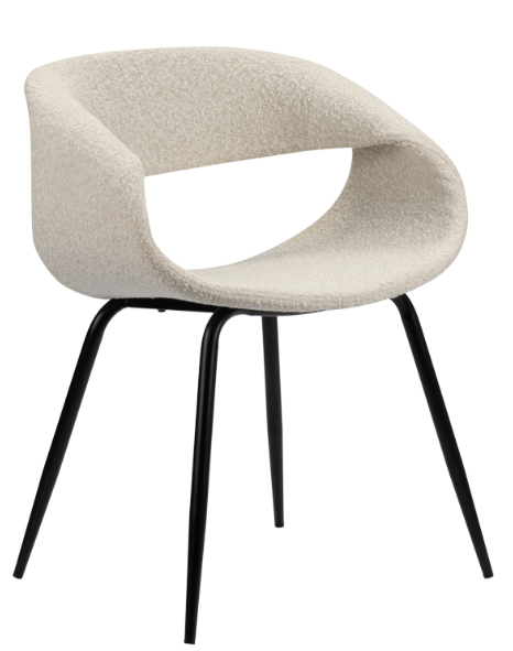 Eetkamerstoel Wally Offe-White 2 stuks
