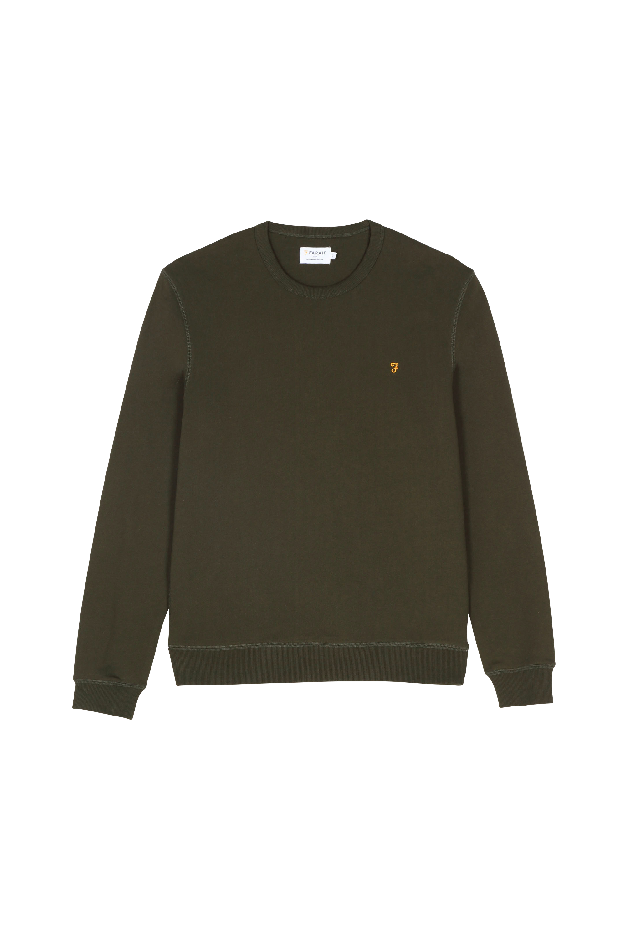 FARAH Sweat TIM CREW Vert