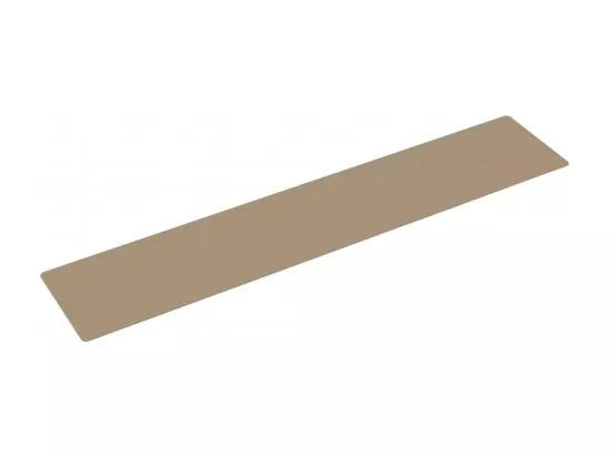 Tapis de couloir aspect sisal sable 80x400 cm