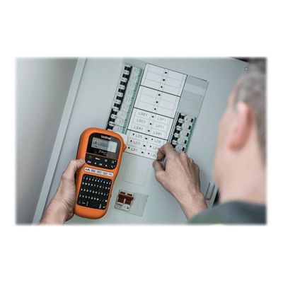Brother P-Touch PT-E110VP - imprimante d'étiquettes monochrome - impression par transfert thermique