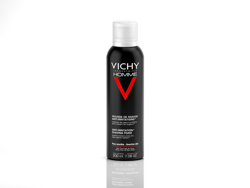 Vichy Homme barberskum til alle hudtyper, 200ml