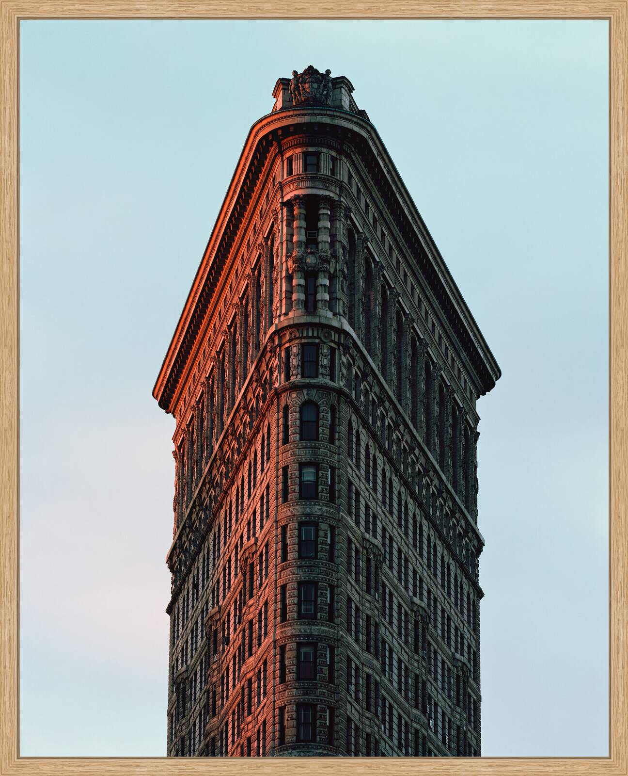 Flatiron Building by Reinhart Wolf - Limited Edition. Edition of: 100. Archive Stamp.