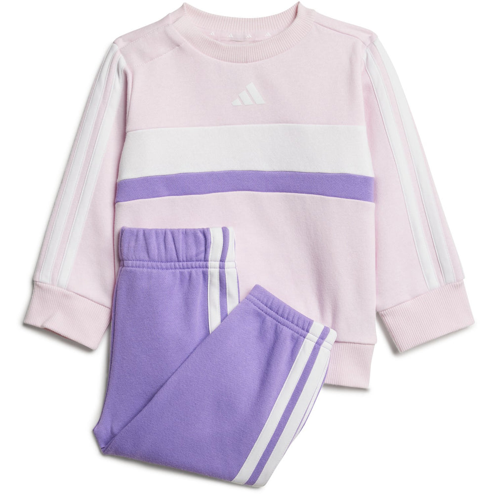 Køb adidas Originals Clear Pink/White/Violet Fusion I 3S Tib Fl Sweatsæt