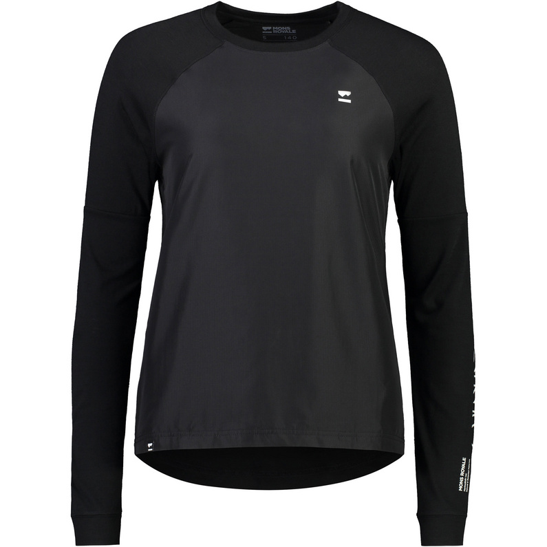 Mons Royale Damen Tarn Merino Shift Wind Longsleeve