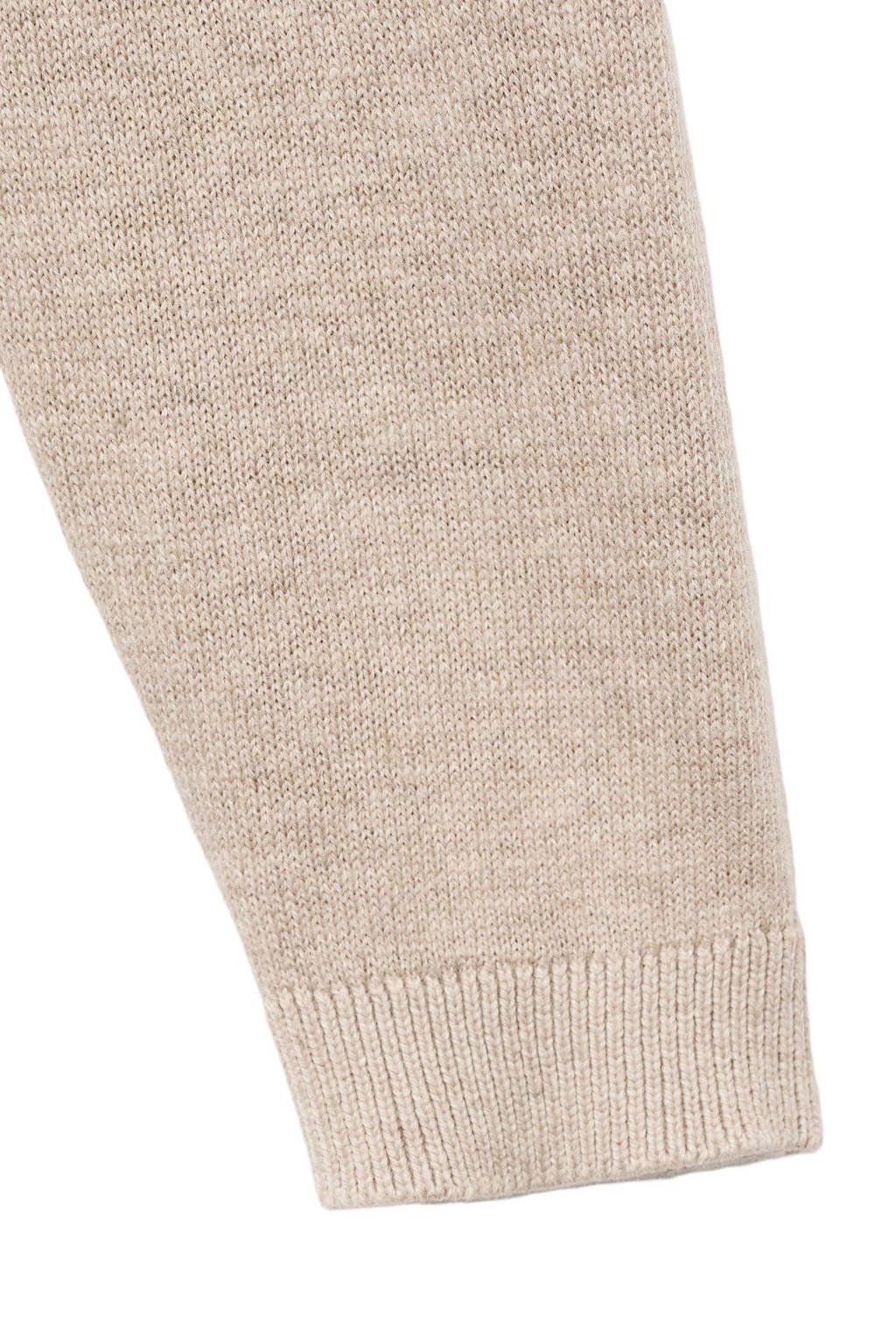 Mango Kids trui beige gebreid