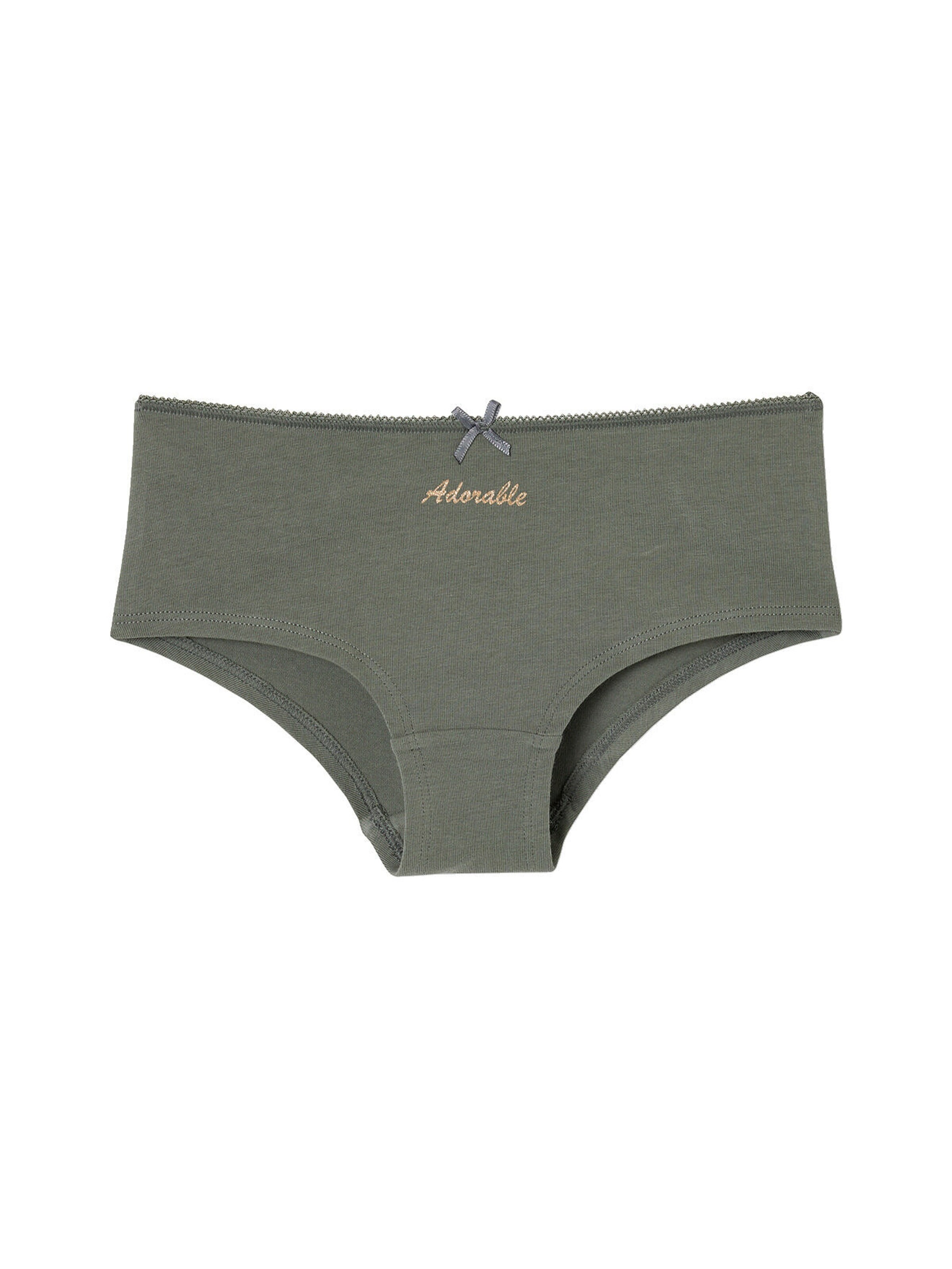 Vertbaudet 7er-Pack Mädchen Shortys ADORABLE, Bio-Baumwolle rosa