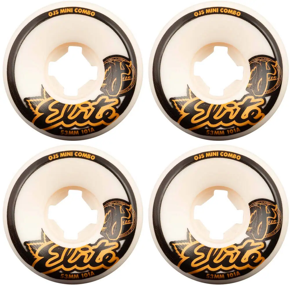 OJ's Elite Combo 101A Skateboard Hjul 4-Pak | SkatePro