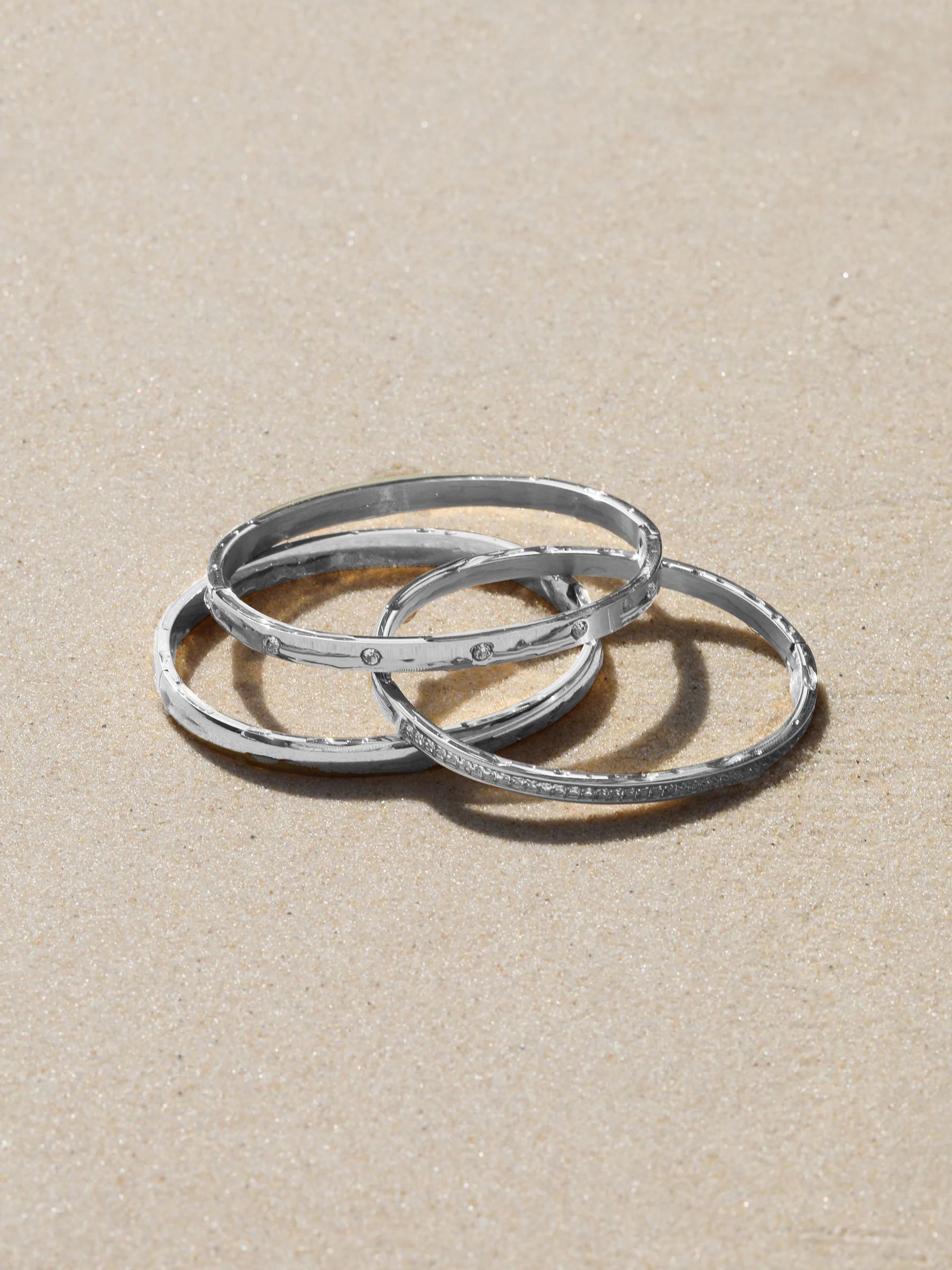 Verzilverd - Jon Richard Waterproof Polished Bangle