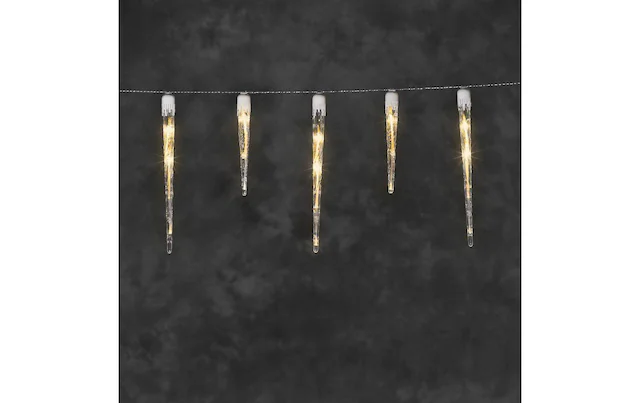 KONSTSMIDE LED-Lichtervorhang 48 Stk.-flammig Höhe: 21 - 32 cm