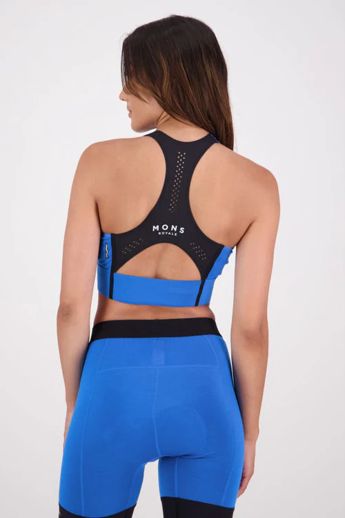 Mons Royale Stratos Merino Shift Sports Bra<br>Fantastisk god sport-bh med medium støtte!