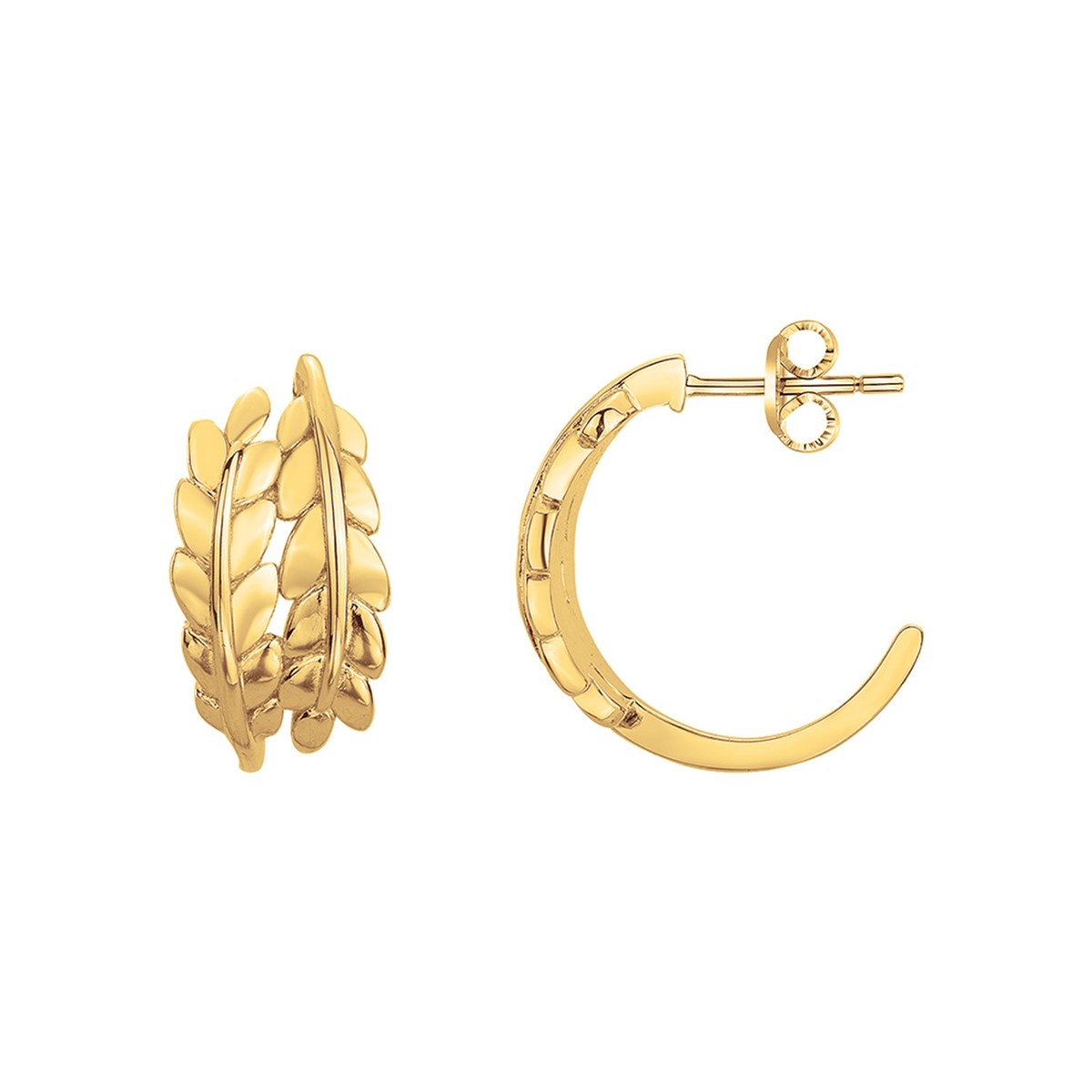 Boucles d'oreilles en Plaqué Or