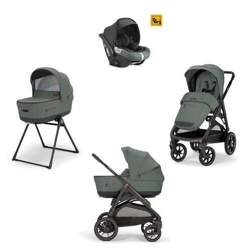 Poussette TRIO System Quattro Aptica XT Darwin Taiga Green - INGLESINA