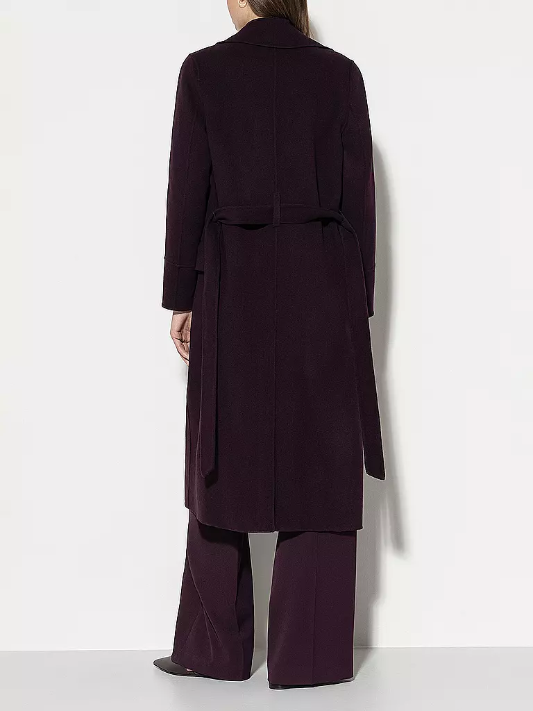 LUISA CERANO Trenchcoat dunkelrot