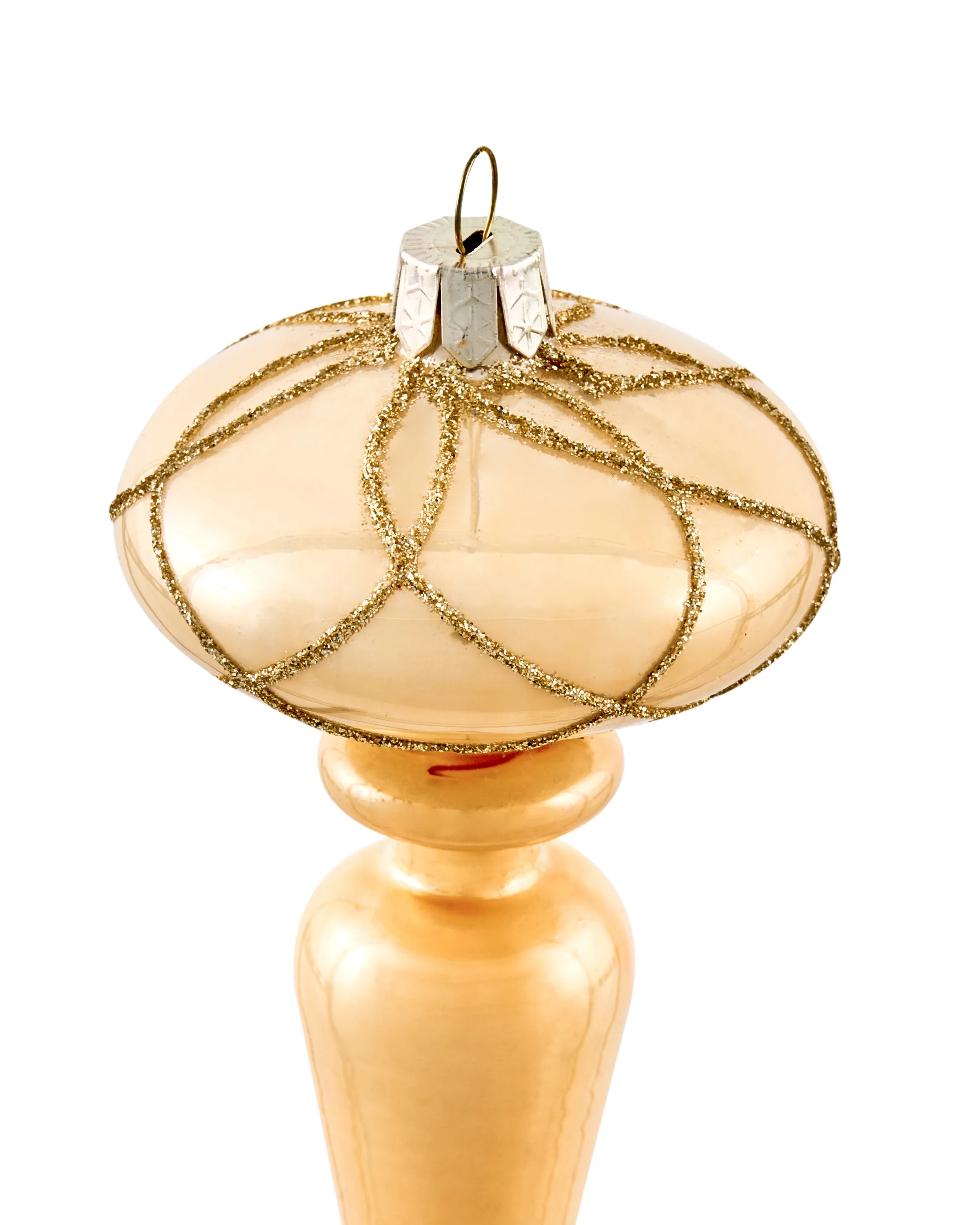 Set van 35 kerstballen BLING Glas Goud