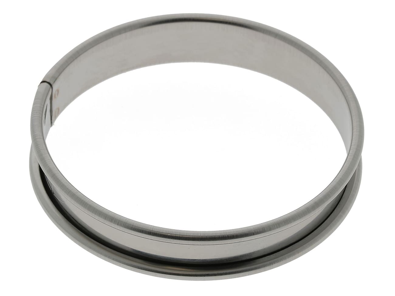 Cercle à tarte inox - ht 1,6 cm - Ø 8 cm - Mallard Ferrière
