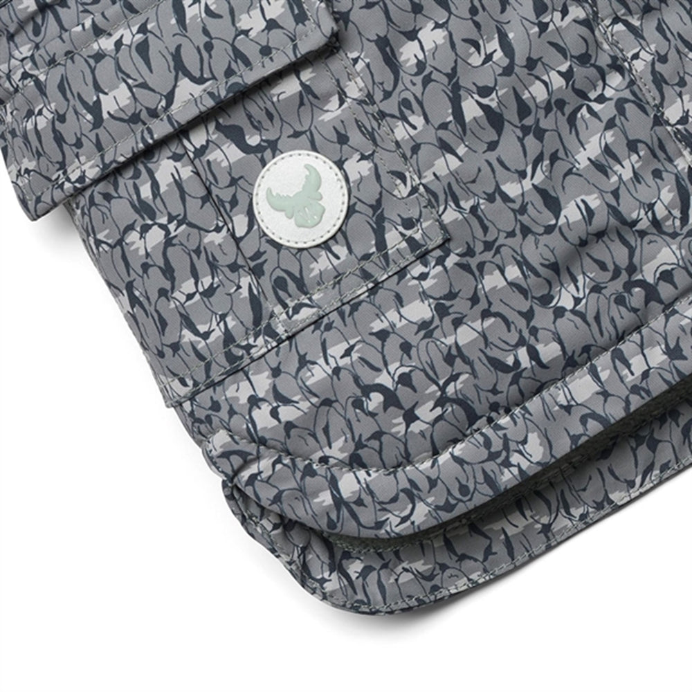 Jakke m. Fleece Johan Tech Autumn Sky Penguins