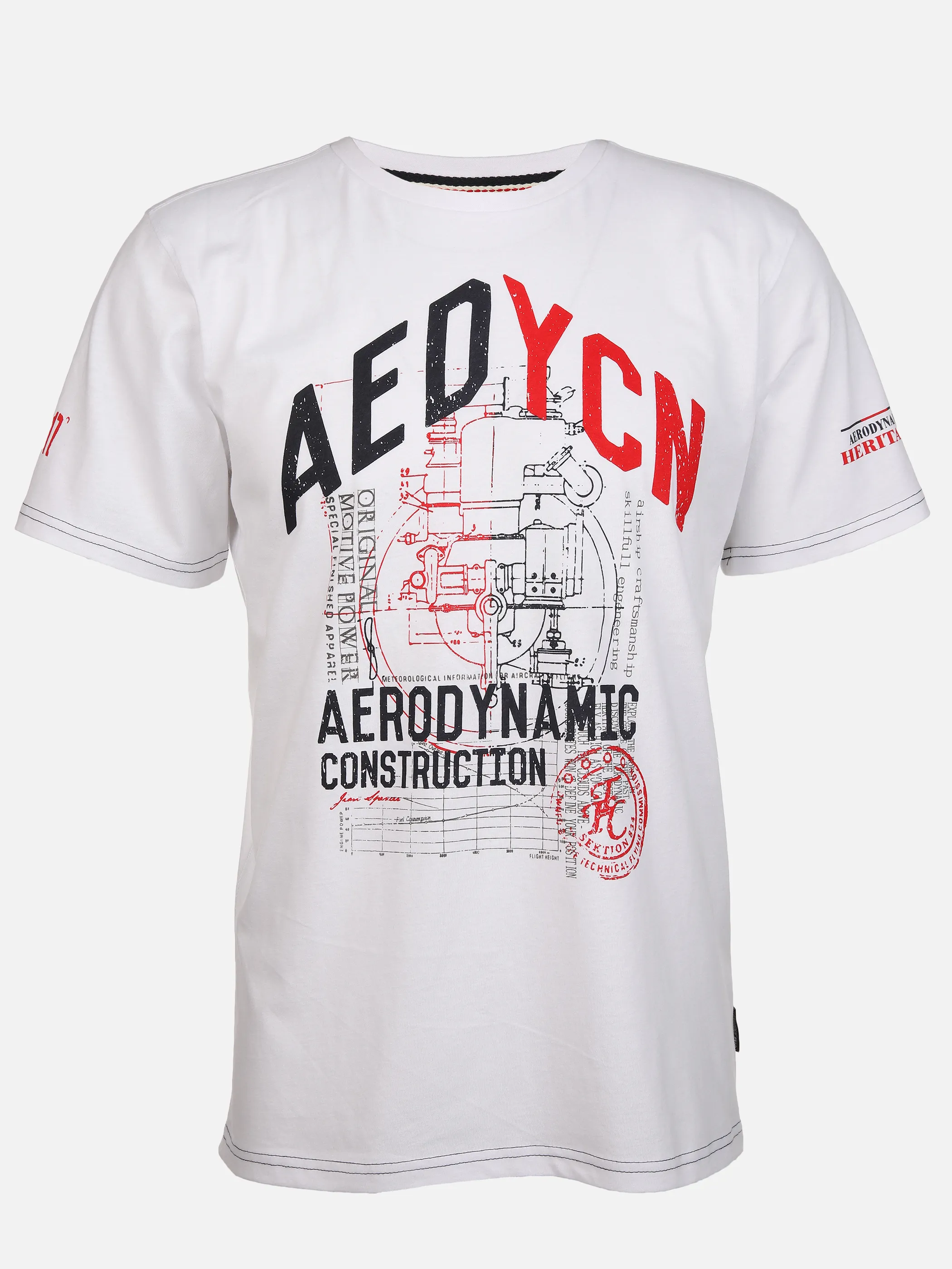Herren Shirt mit Frontprint