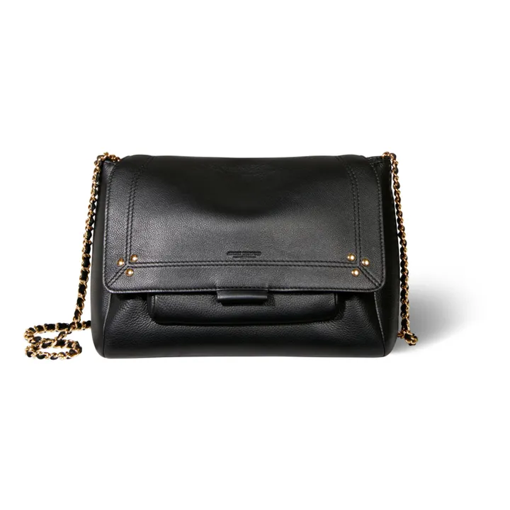 Jérôme Dreyfuss Sac Lulu M Veau | Noir