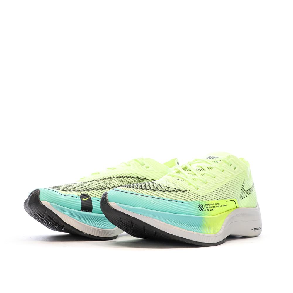 Nike Chaussures de running Jaune/Bleu Femme Nike Zoomx Vaporfly