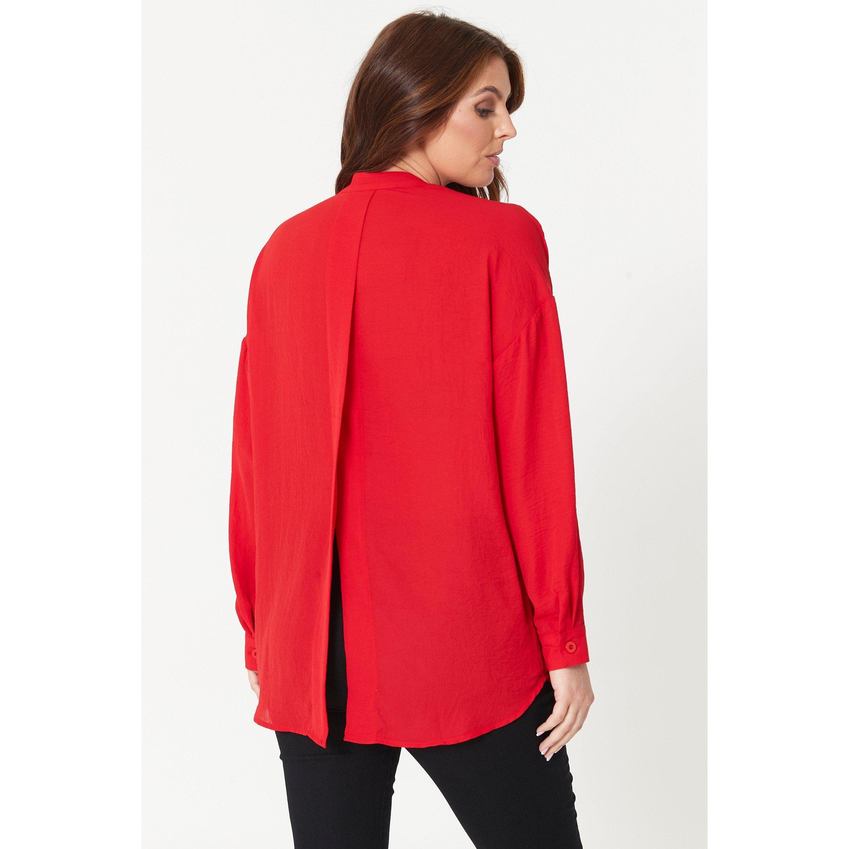 Be You Long Long Sleeve V Neck Blouse