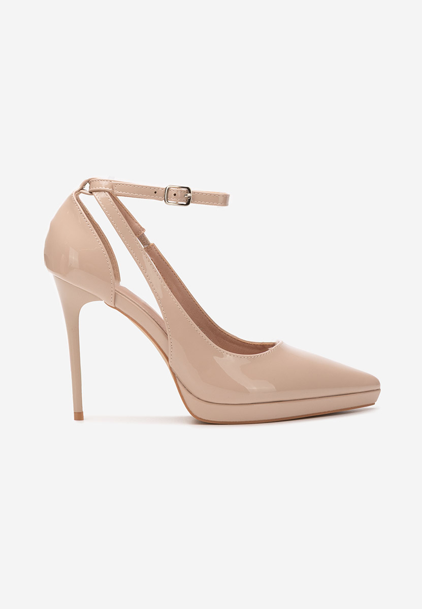Chaussures à talon fin kaki Creona