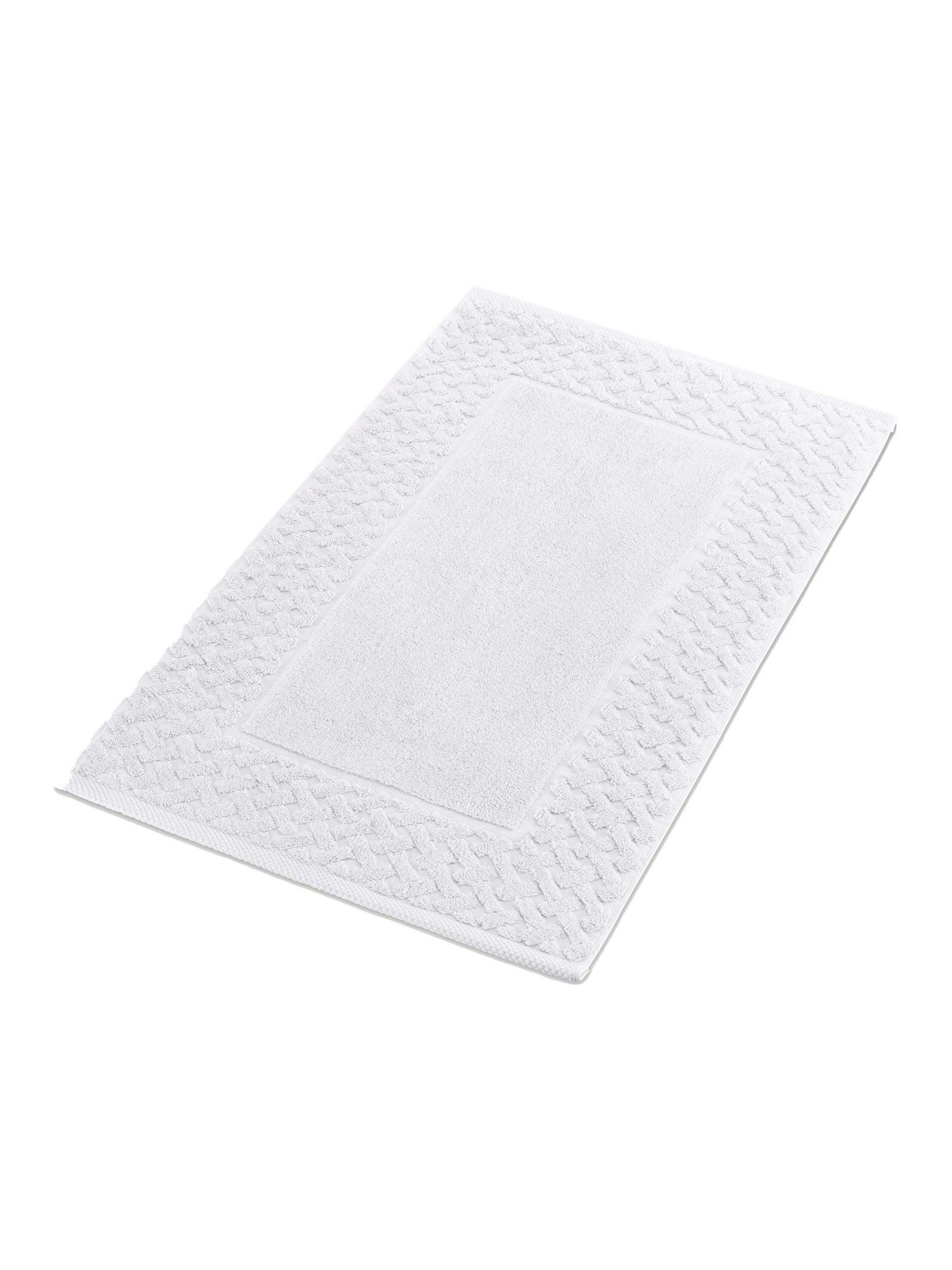 Christy Trellis Textured Turkish Cotton Bath Mats