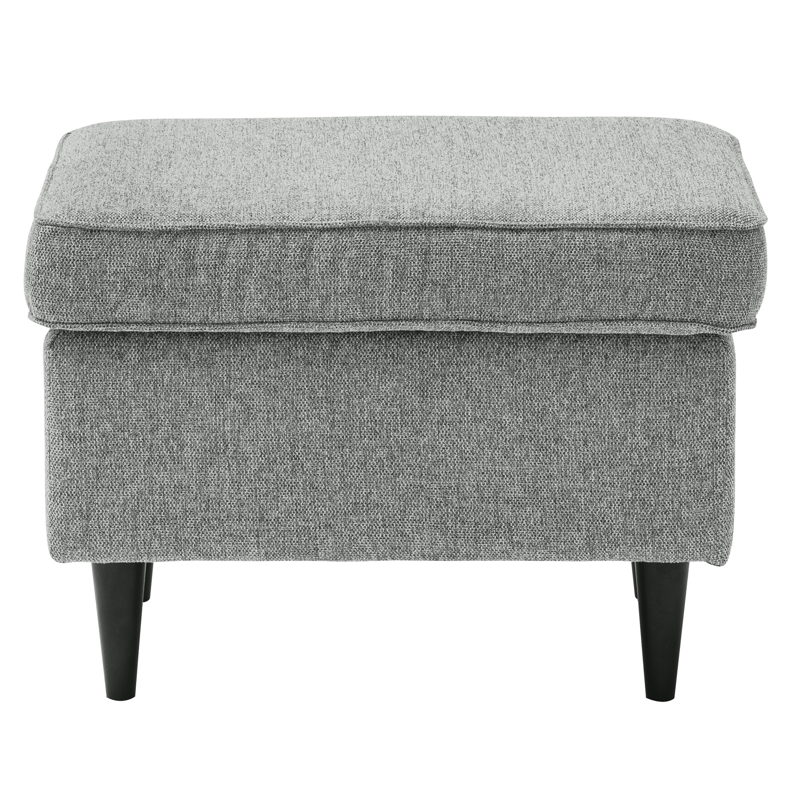 Hocker - grau - Webstoff