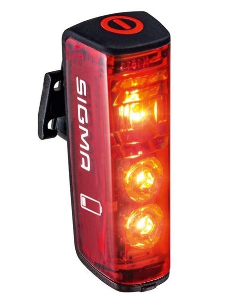 Sigma Rear Light Blaze Red<br>Baklys til sykkel med bremselys