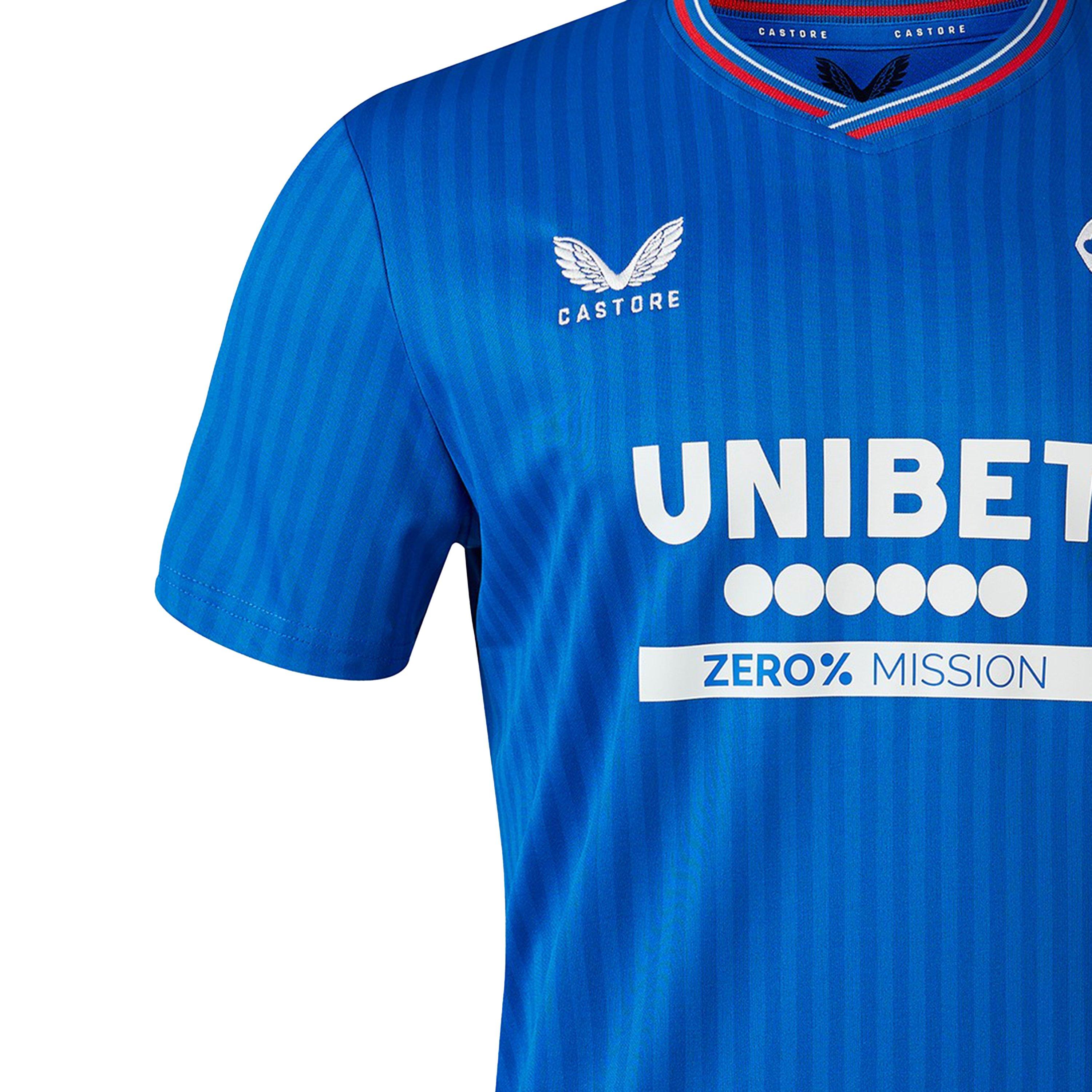 Castore Castore Rangers Home Shirt 2023 2024 Adults
