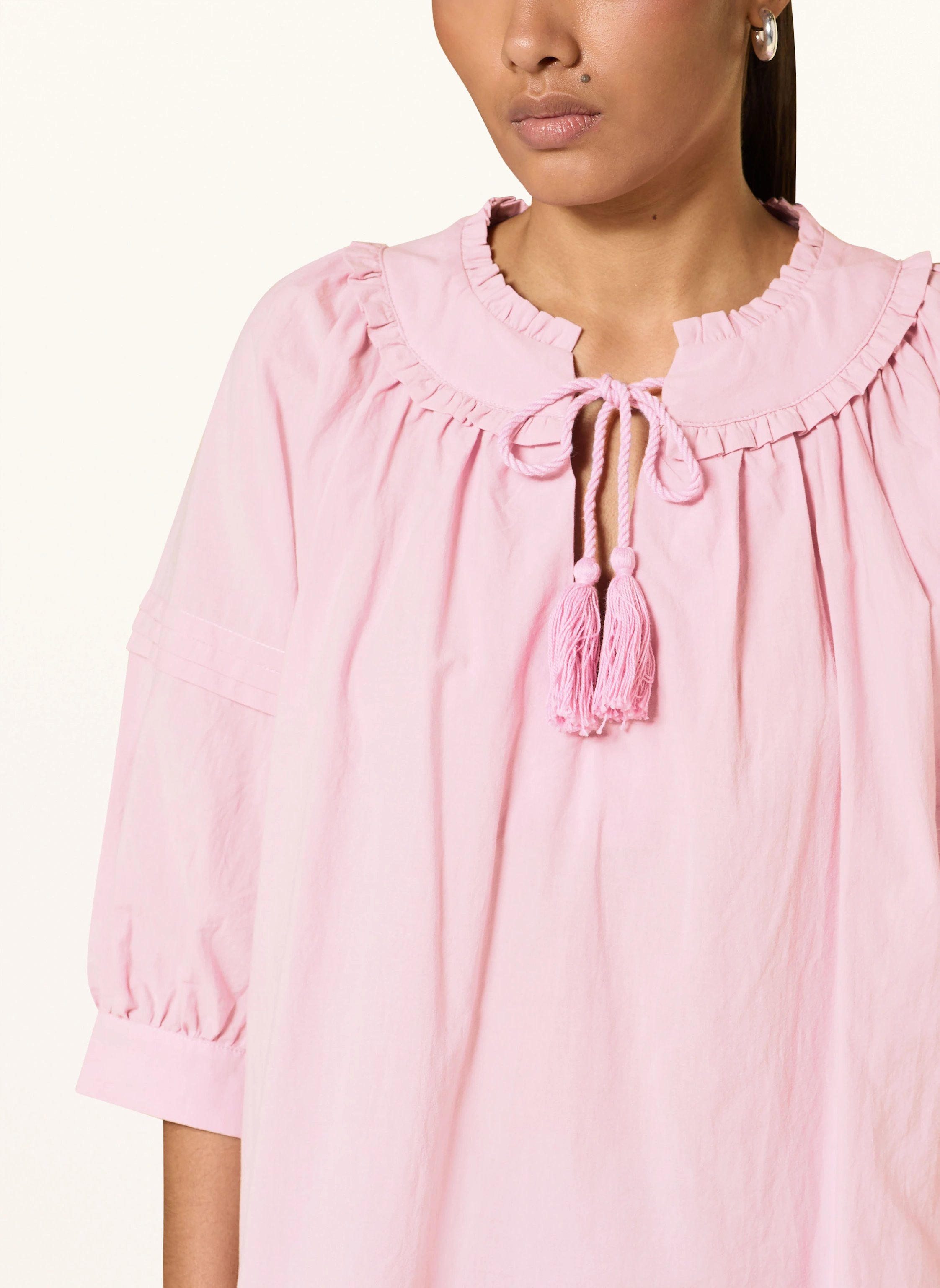 lollys laundry Blusenshirt ALVILL mit Rüschen