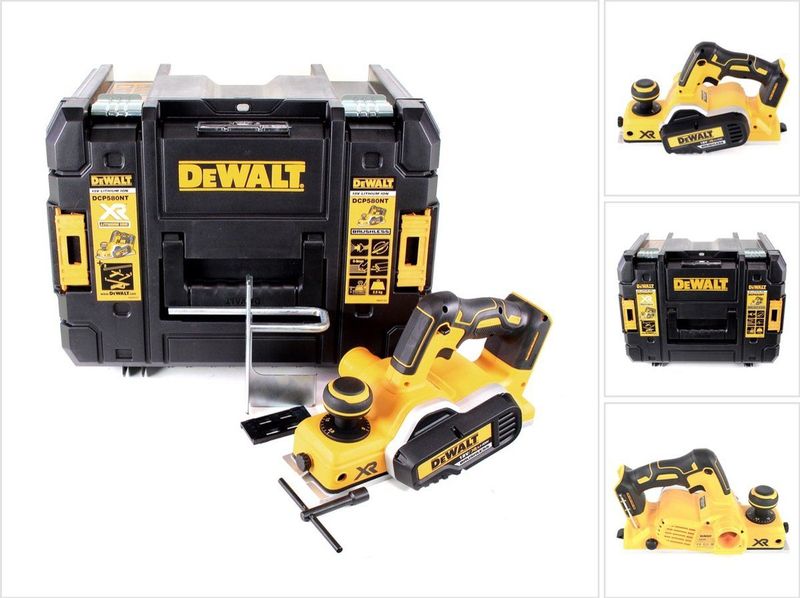 Dewalt DCP580NT - Accu Schaafmachine - Brushless 18V - XR Li-ion Basic Body in TSTAK - exclusief accu