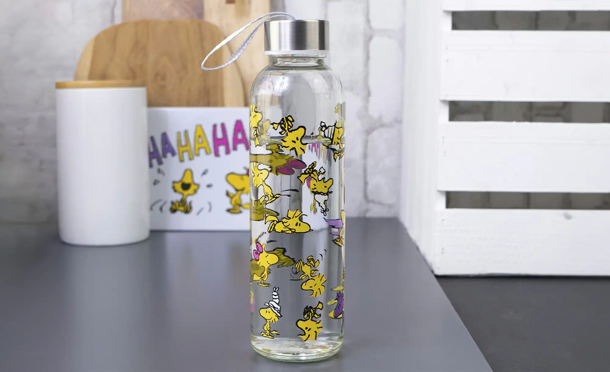 Trinkflasche Peanuts
