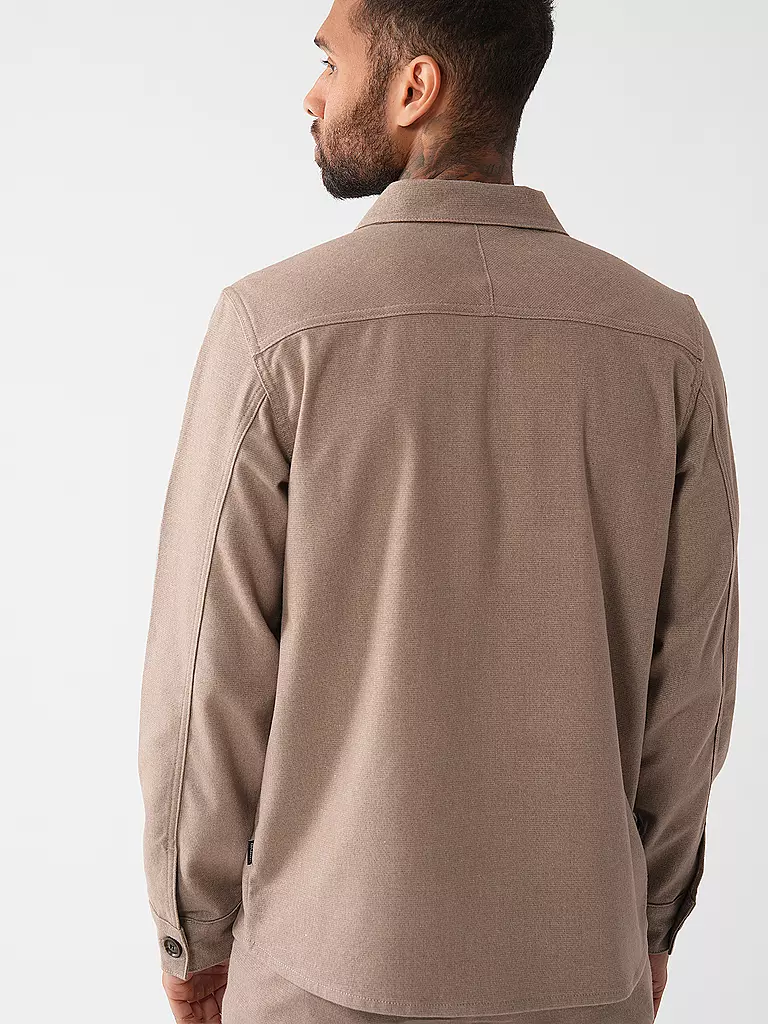 GABBA Overshirt CLIPPER SHAFI  braun