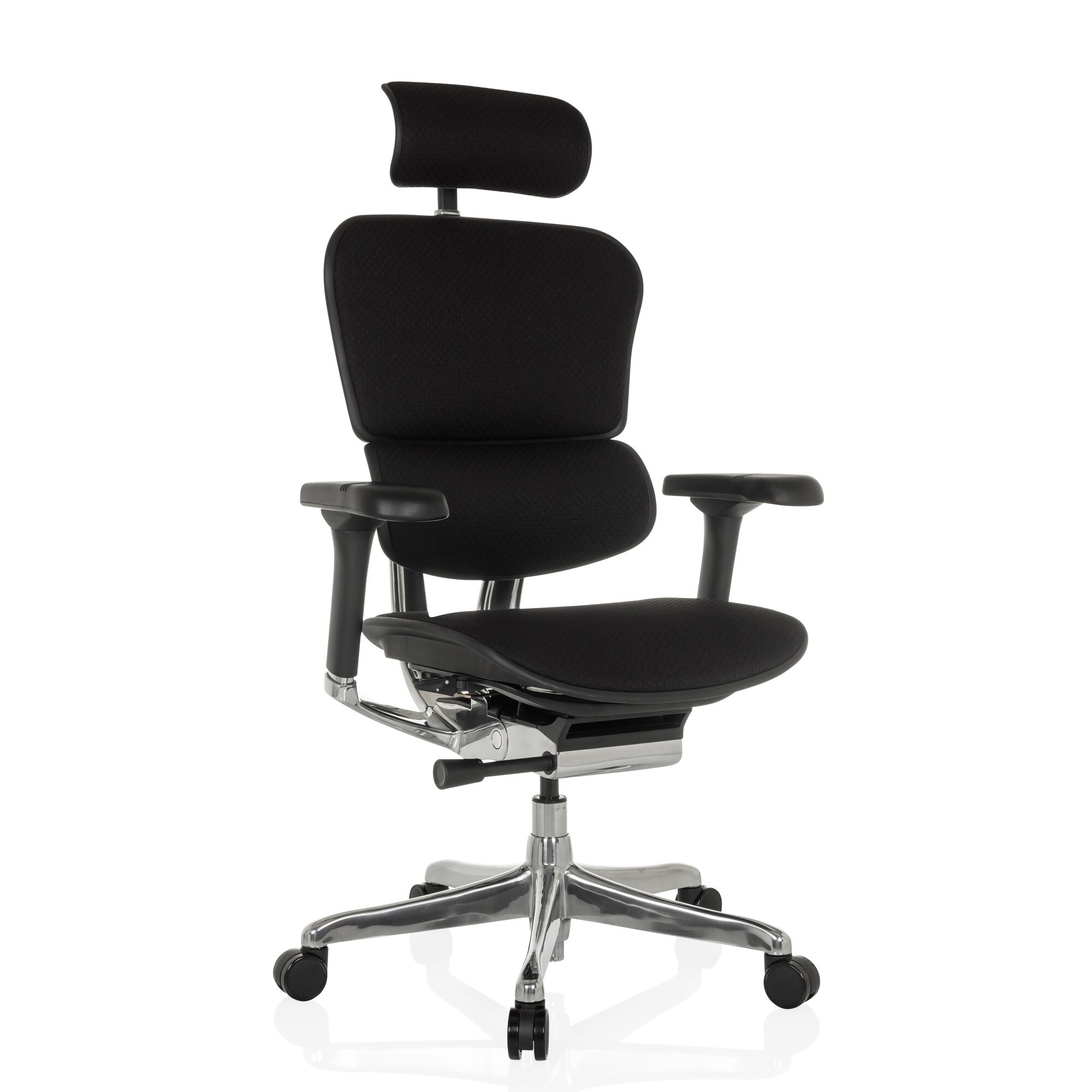 Luxus Chefsessel ERGOHUMAN GEN2 Stoff mit Armlehnen (höhenverstellbar) hjh OFFICE