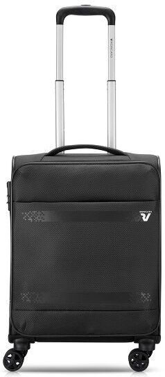 Roncato Jazz 4.0 4 wielen Cabinewagen S 55 cm met uitbreidingsplooi  zwart