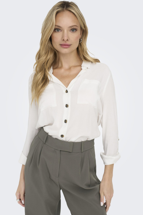 Only witte dames blouse