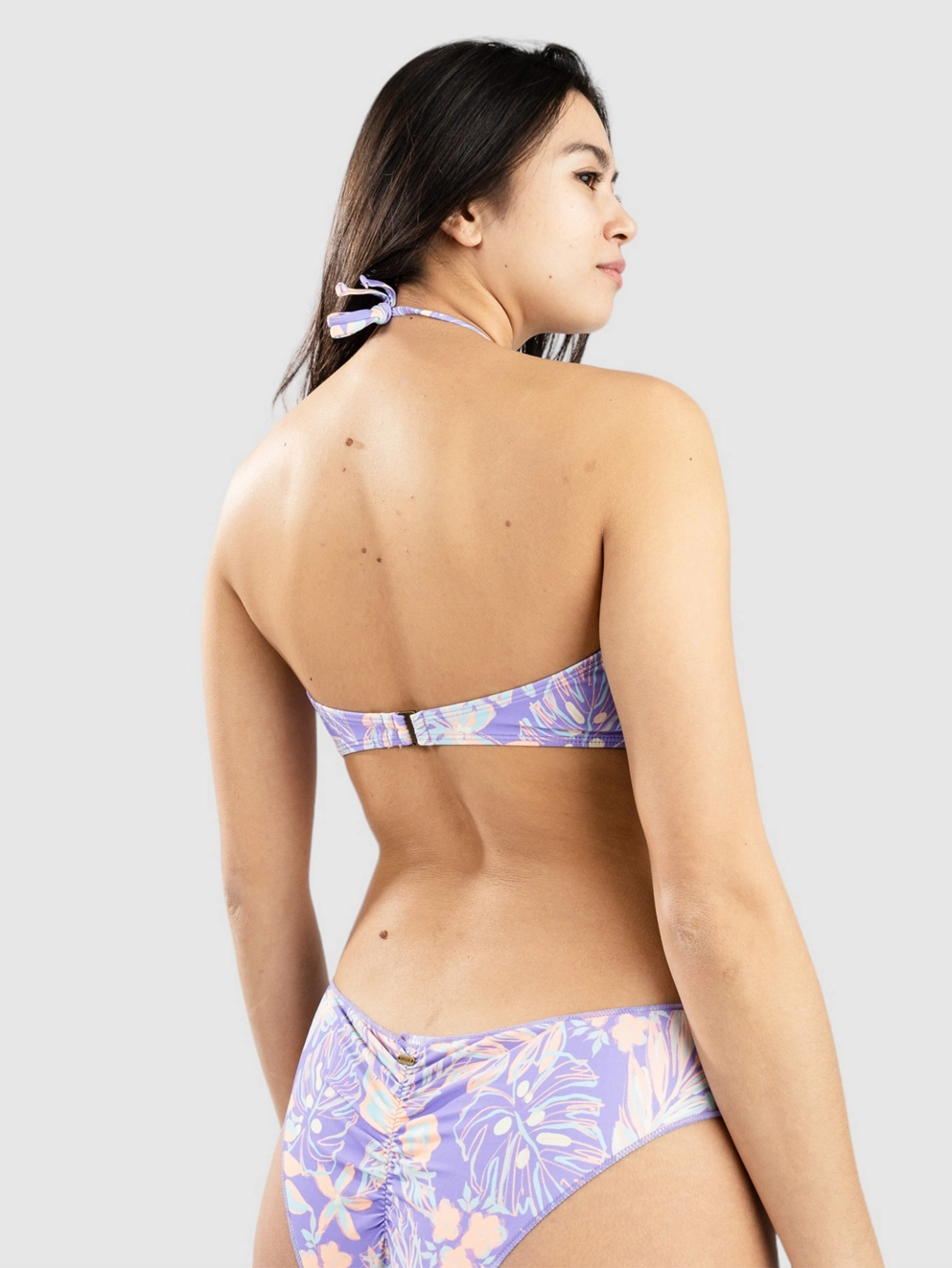 Rip Curl Palm Party Halter Bikini Top purple