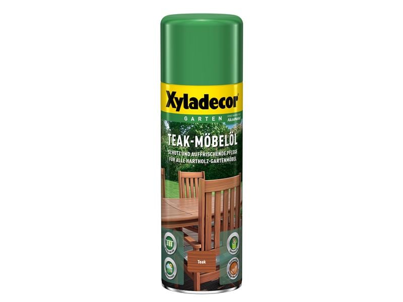 Xyladecor Teak-Möbelöl Teak, 500 ml Pflegeöl zur Behandlung von Hartholzmöbeln
