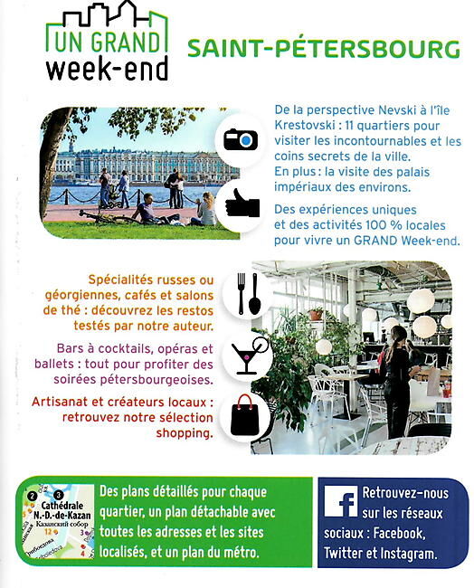 HACHETTE - UN GRAND WEEK END A SAINT PETERSBOURG