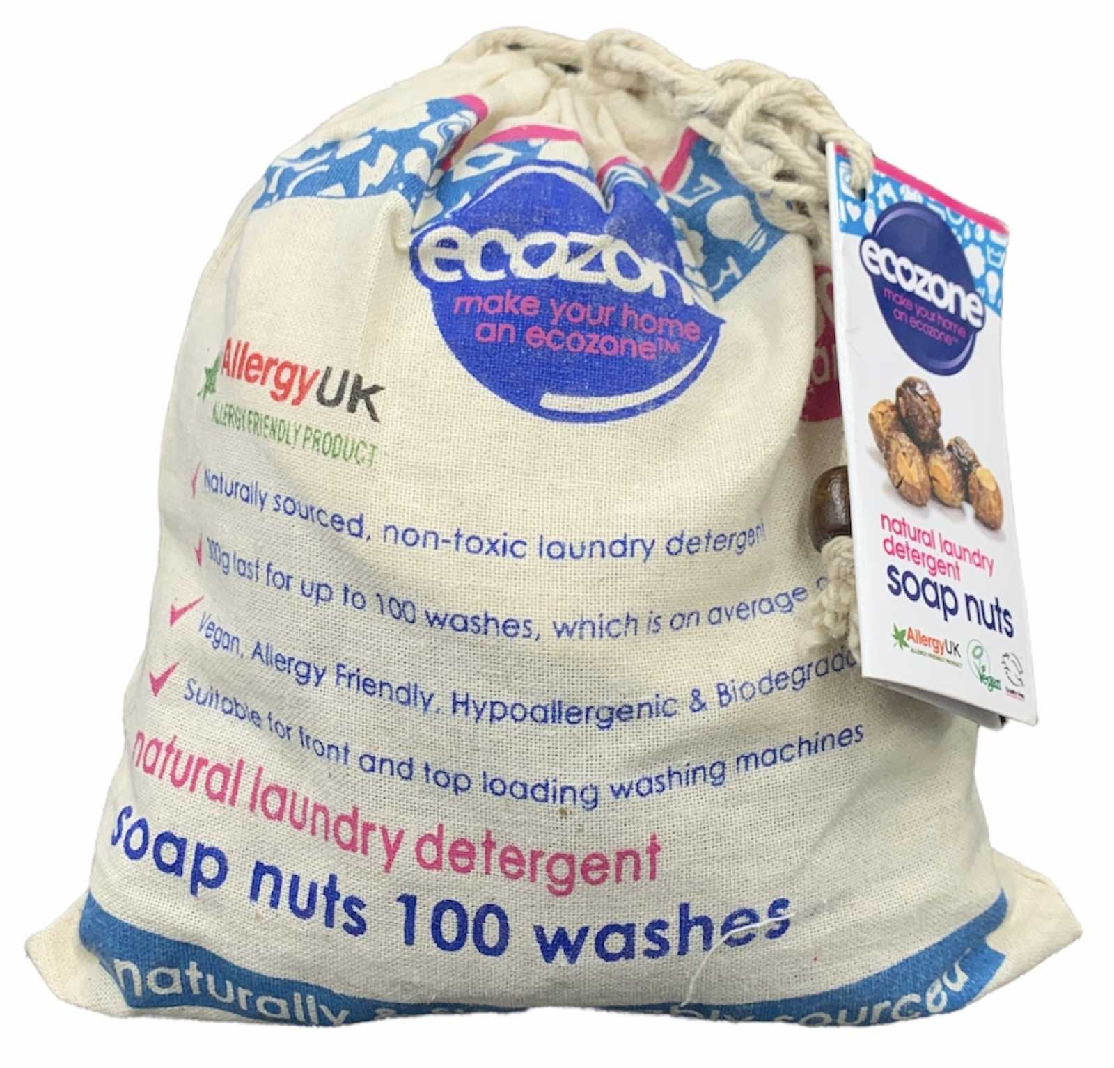 Sabonete de Noz Ecozone, 100 lavagens, 300g
