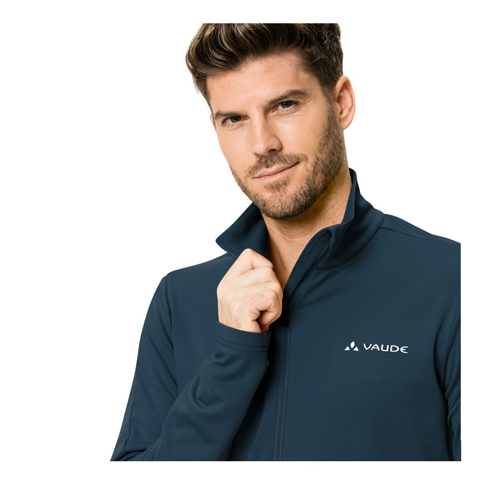Vaude LIVIGNO HALFZIP II - Polaire Homme dark sea