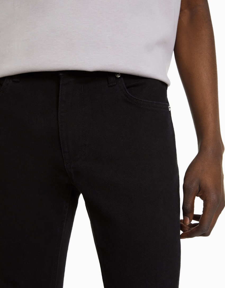 calças jeans super skinny
