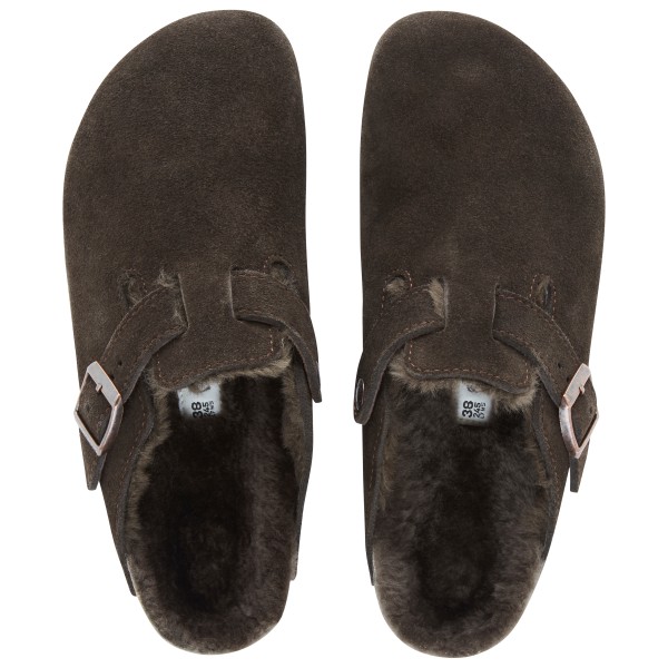 Birkenstock - Boston Suede Shearling - Sandales