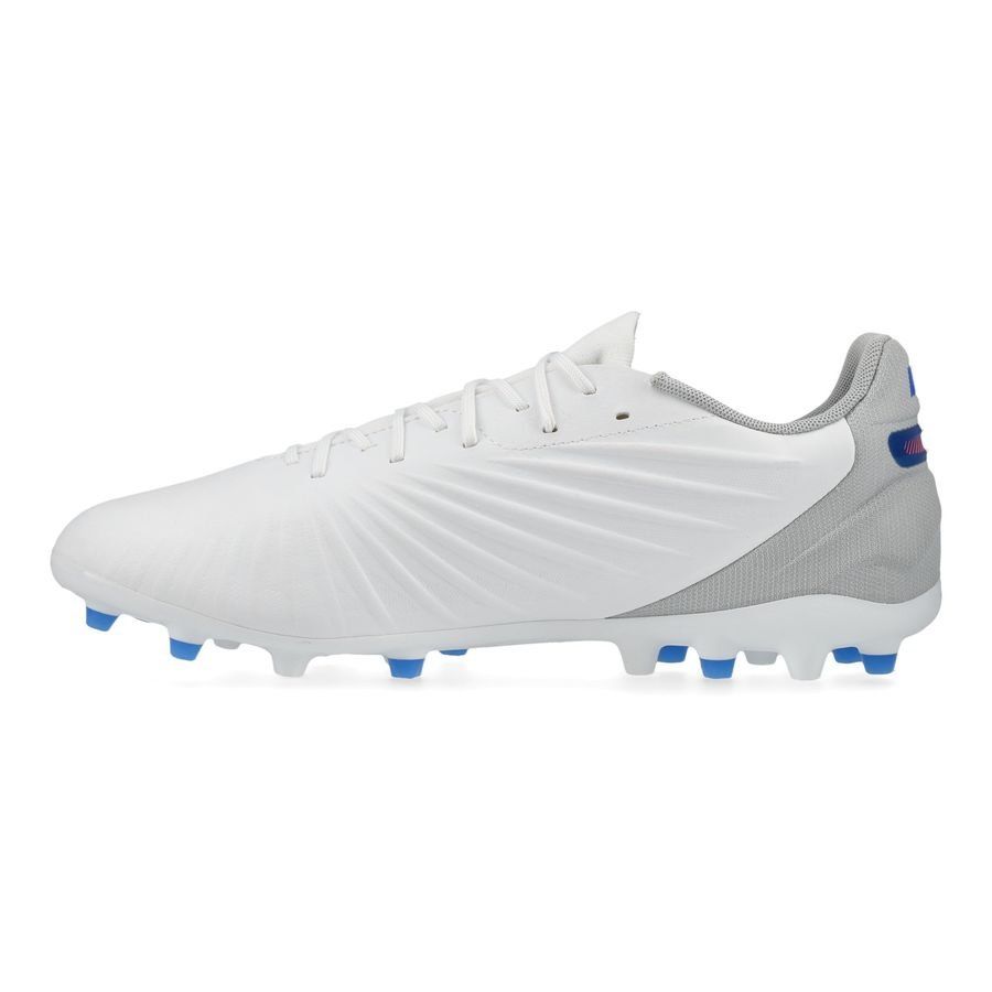 PUMA King Match MG Formula - Blanc/Bleu/Flat Light Gray