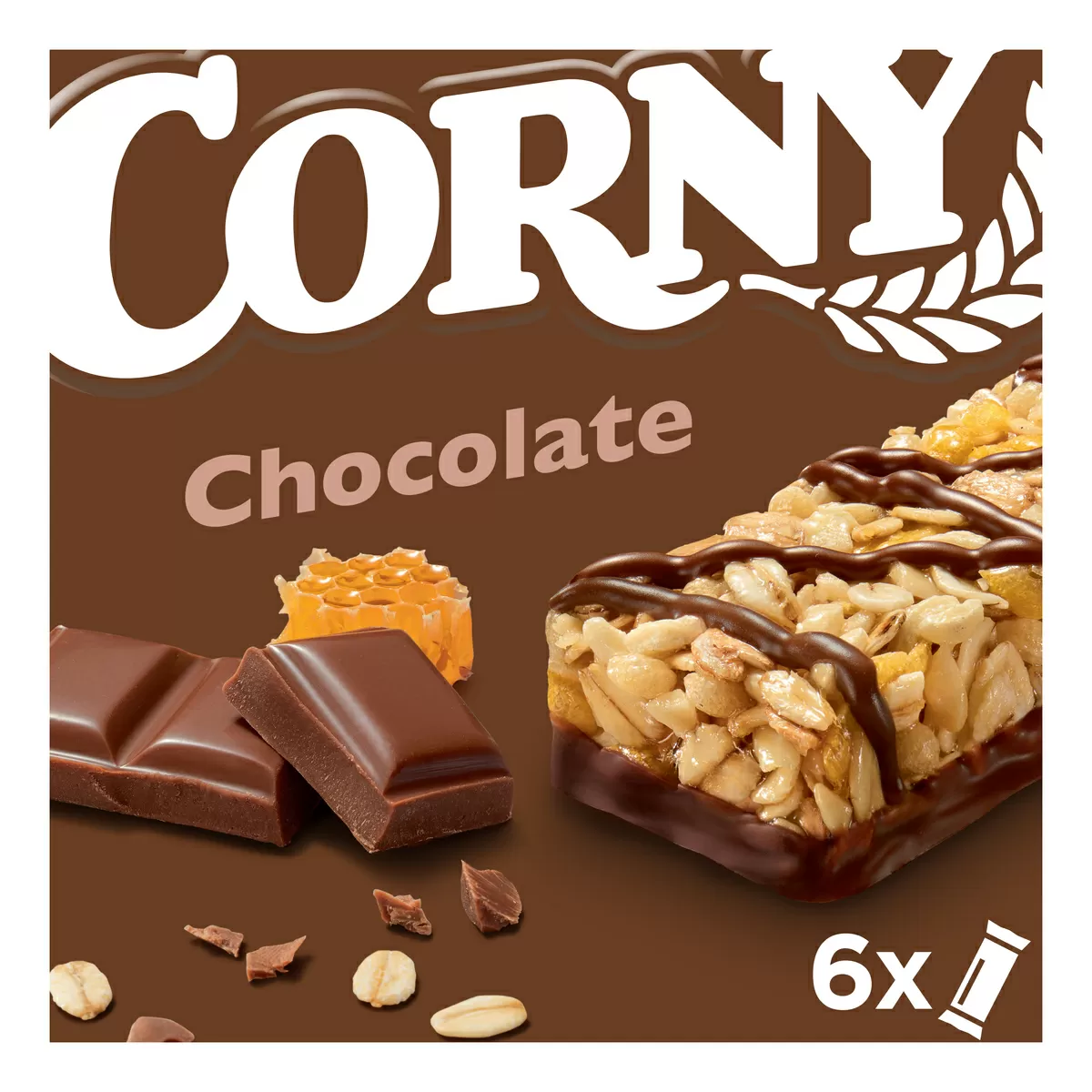 Corny Chocolate - 6 x 25 g