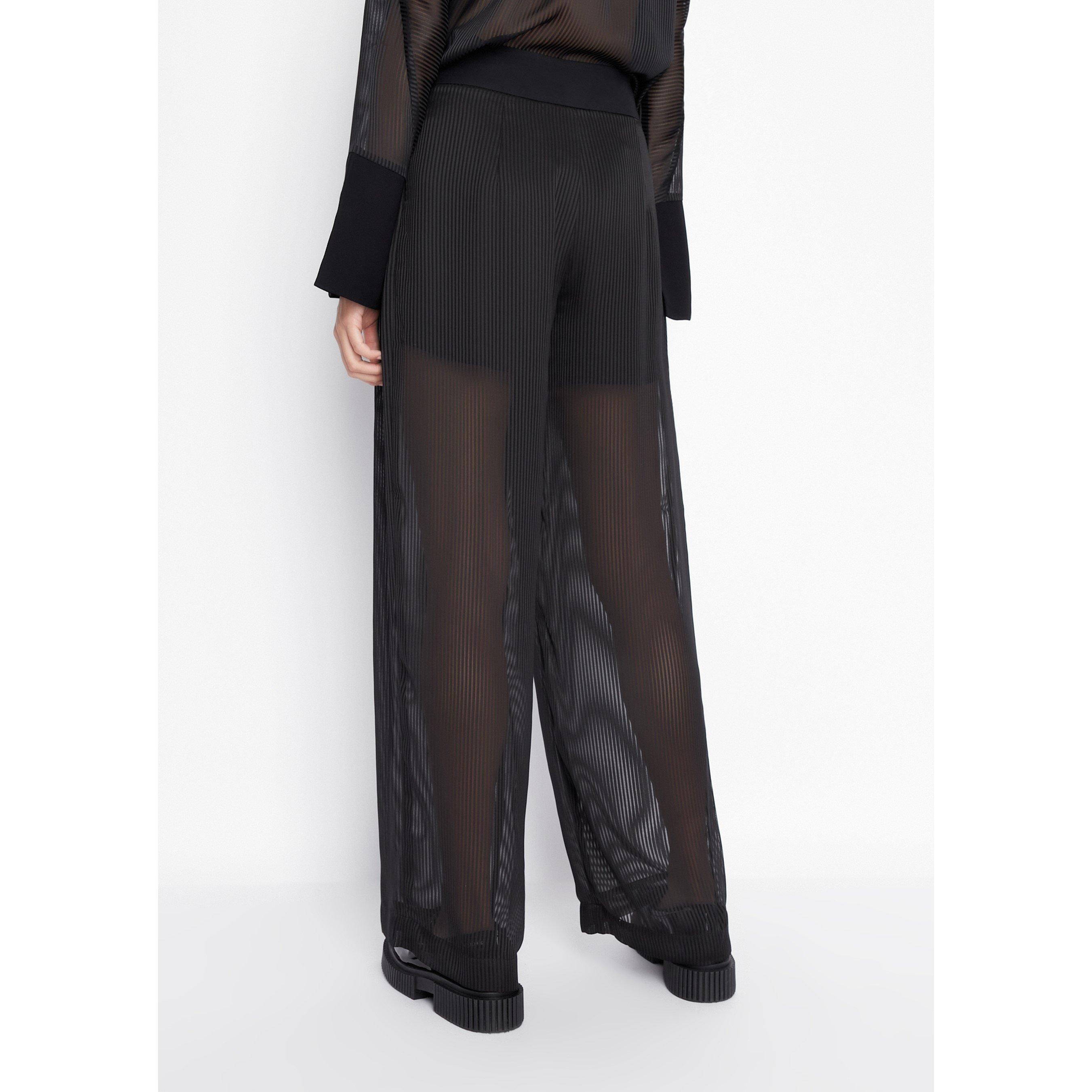 Armani Exchange AX Wde Lg Trousers Ld99